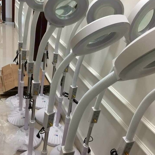 Đèn Led 120 Bóng - Đế Nhẹ Soi Phun Xăm Nặn Mụn Spa - Bảo Hành 12 Tháng