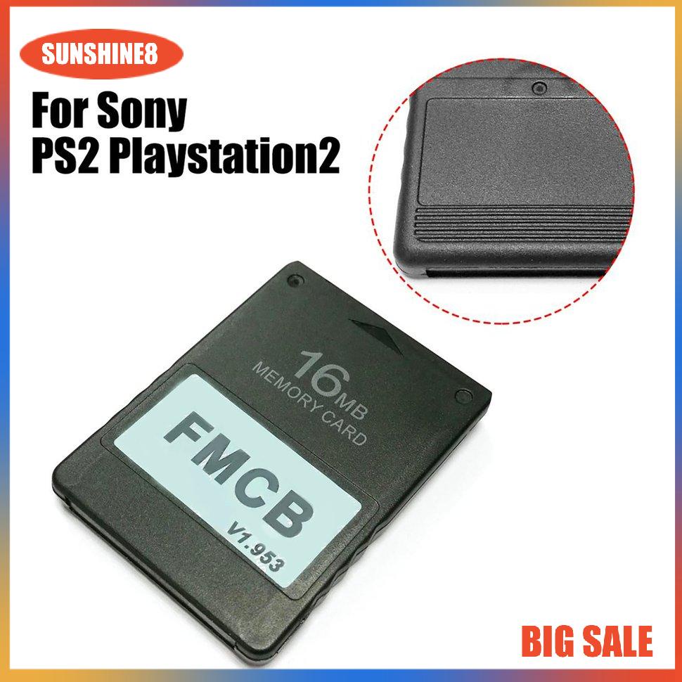 【SUN】FMCB Free McBoot Version V1.953 Memory Card For PS2 Playstation2 Memory Card