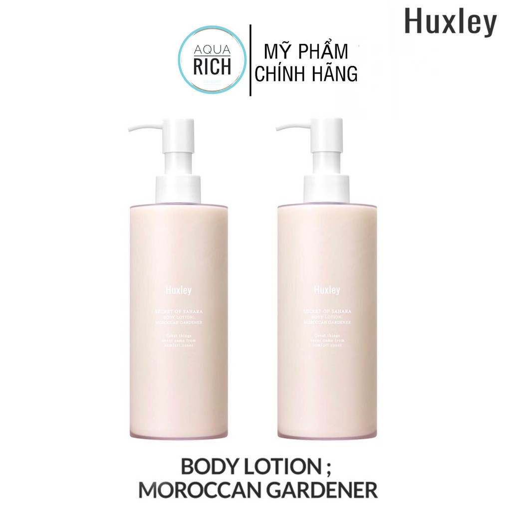 Dưỡng Thể Huxley Body Lotion Moroccan Gardener 300ml