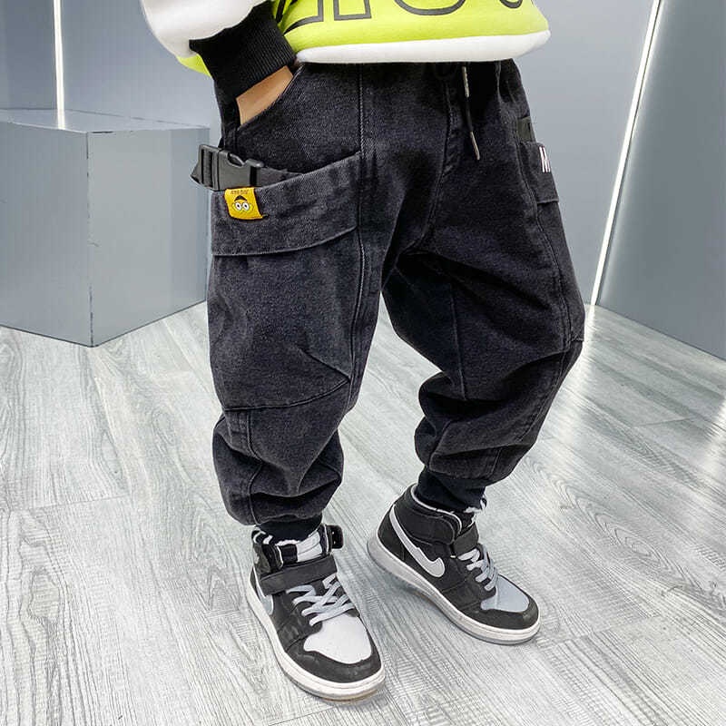 Quần Jean Dài In Hoạt Hình Thời Trang Mùa Thu Năm 2021 Cho Bé Trai