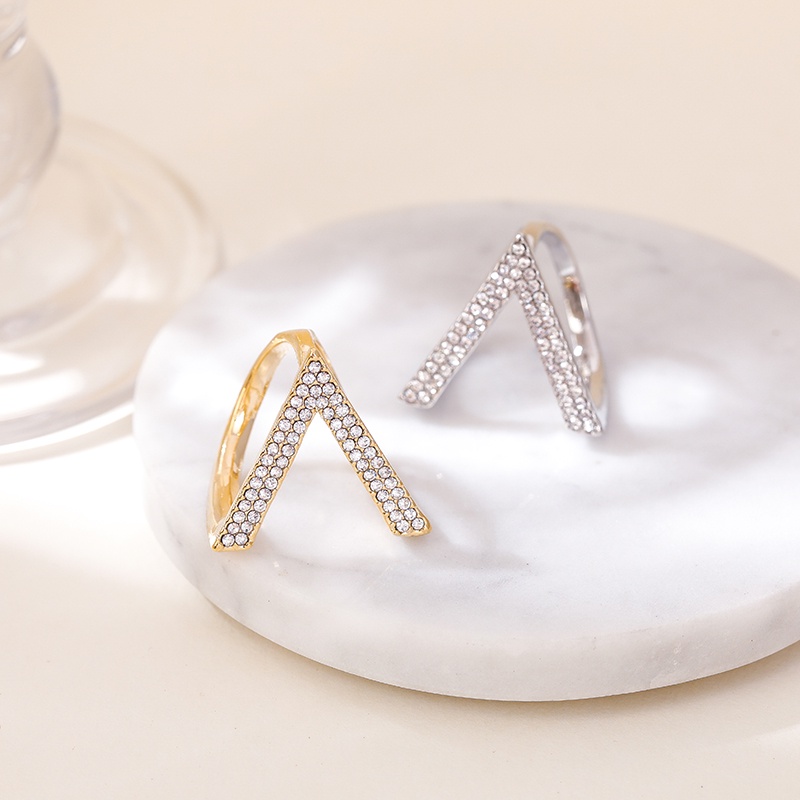 Trâm cài khăn choàng lụa JIUDUOLAN hình chữ V độc đáo đơn giản thanh lịch đa năng