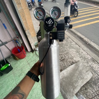 Bình nhôm co2 2 lít