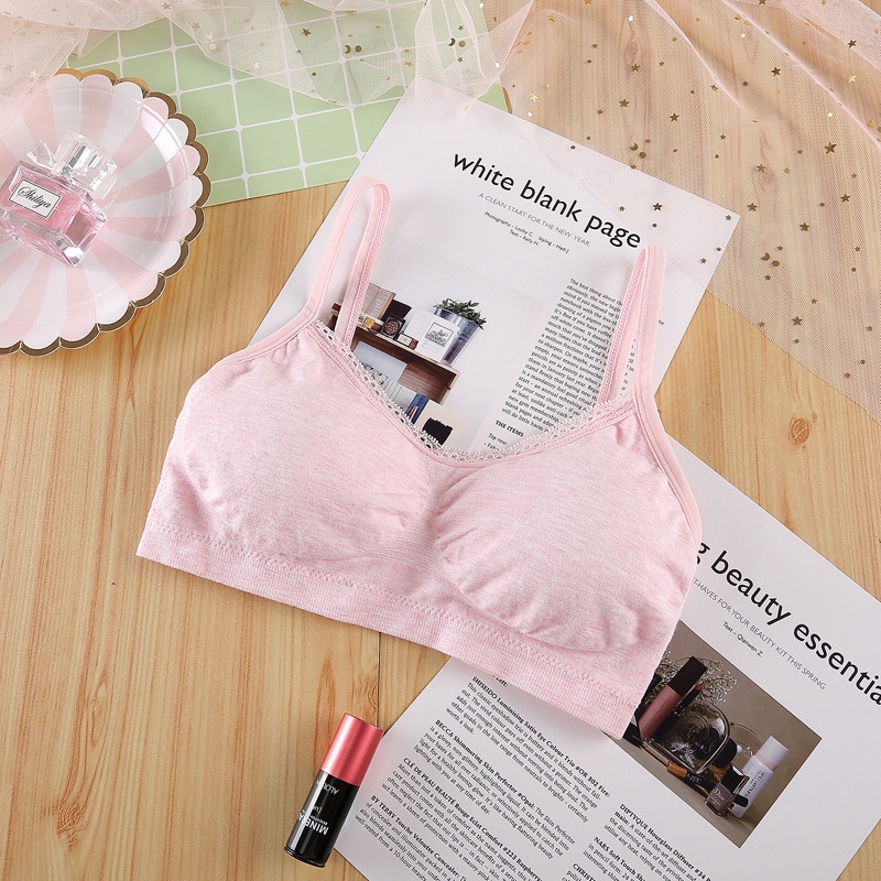 Áo lót nữ vải cotton không đường may nhiều màu sắc | BigBuy360 - bigbuy360.vn