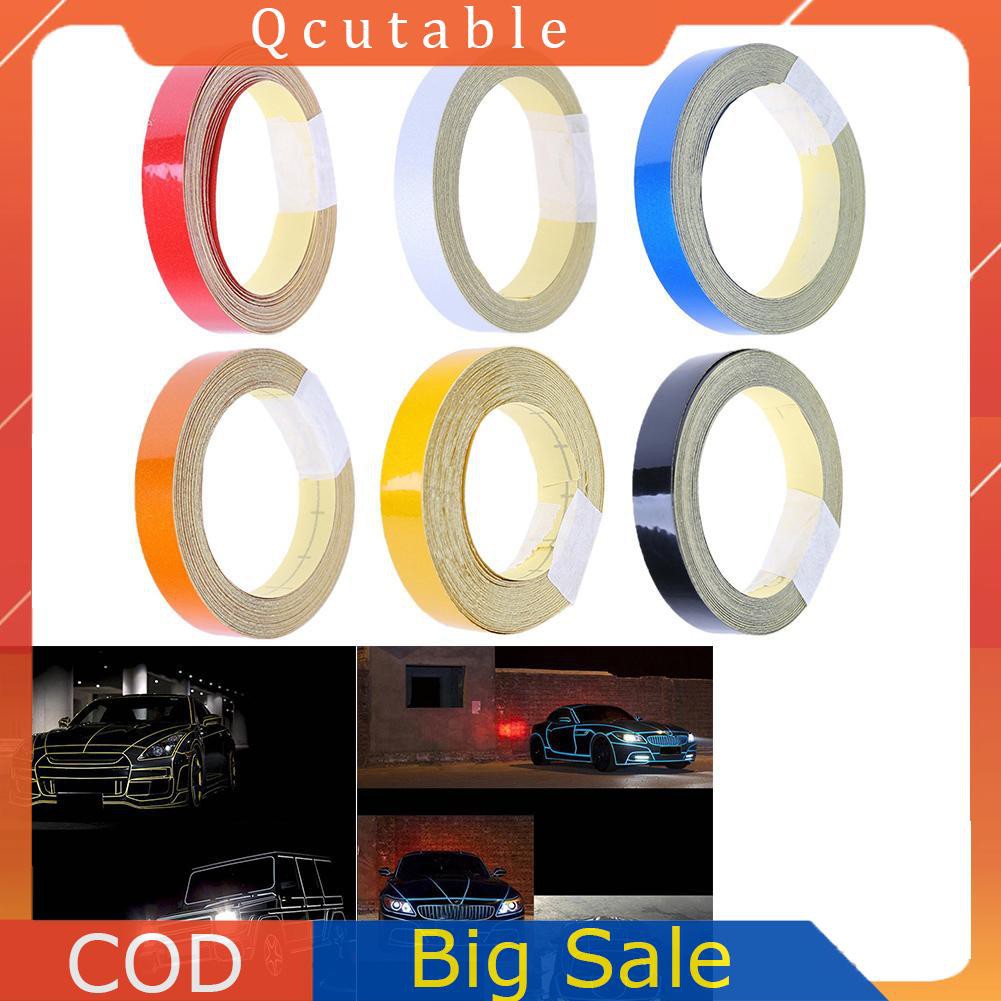 Cuộn Băng Dính Phản Quang 1cmx5m Trang Trí Xe Hơi