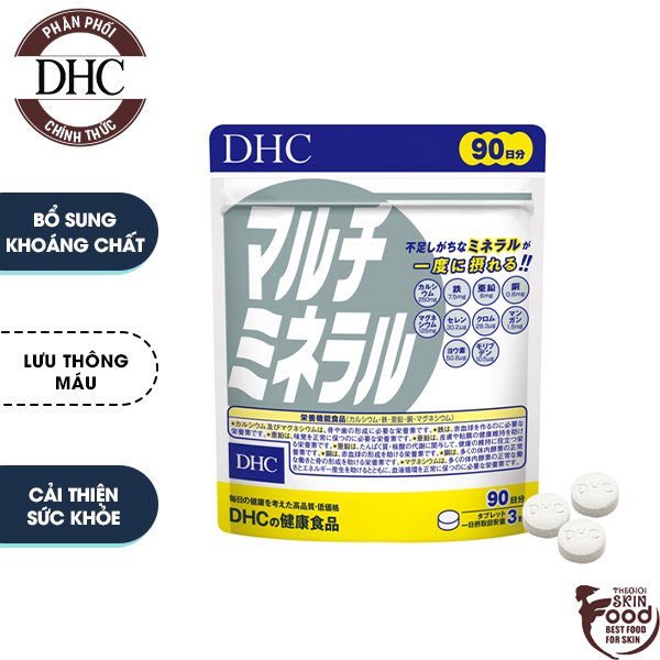 Viên Uống Bổ Sung Khoáng Chất DHC Multi Minerals
