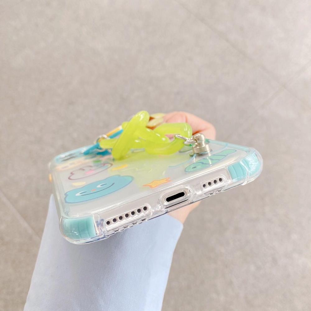 Sunny Colorful zoo Animals Cute For iPhone 11 Pro Max XR XS Max 7S 8 7 Plus Shockproof Soft TPU Silicone Clear Cover