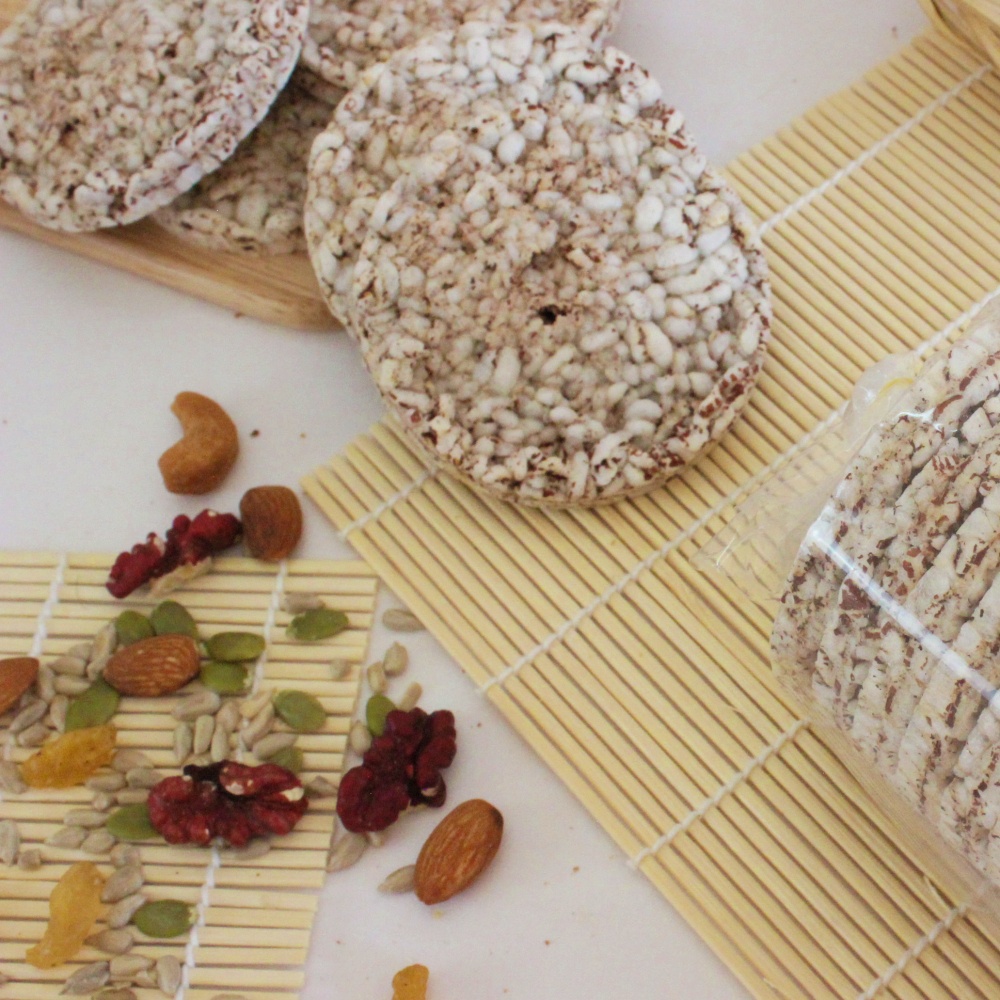 Bánh gạo lứt huyết rồng - Bánh ăn kiêng - thơm ngon, giòn tan (17-18 chiếc bánh) | BigBuy360 - bigbuy360.vn