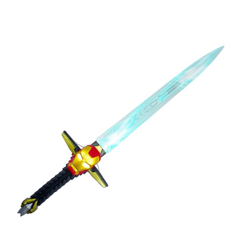 Găng Chưởng Khiên Thủ người sắt bộ áo choàng, kiếm laser ánh sáng,mặt nạ đèn led IRONMAN avengers marvel cho bé