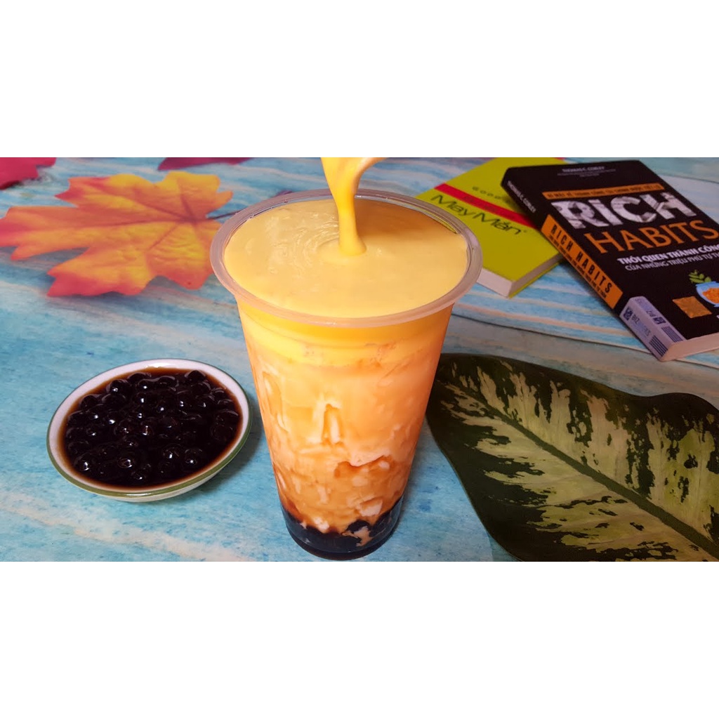 Bột kem trứng The garden thơm ngon vị chuẩn gói 1kg