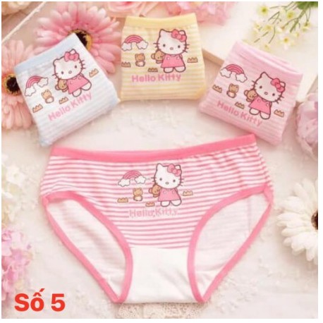 Set 4 Quần Chíp Cotton Cho Bé Gái