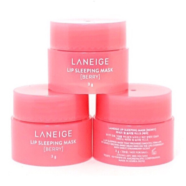 [Mini Size] Mặt nạ ngủ cho môi Laneige Lip Sleeping Mask mini size 3gr | BigBuy360 - bigbuy360.vn