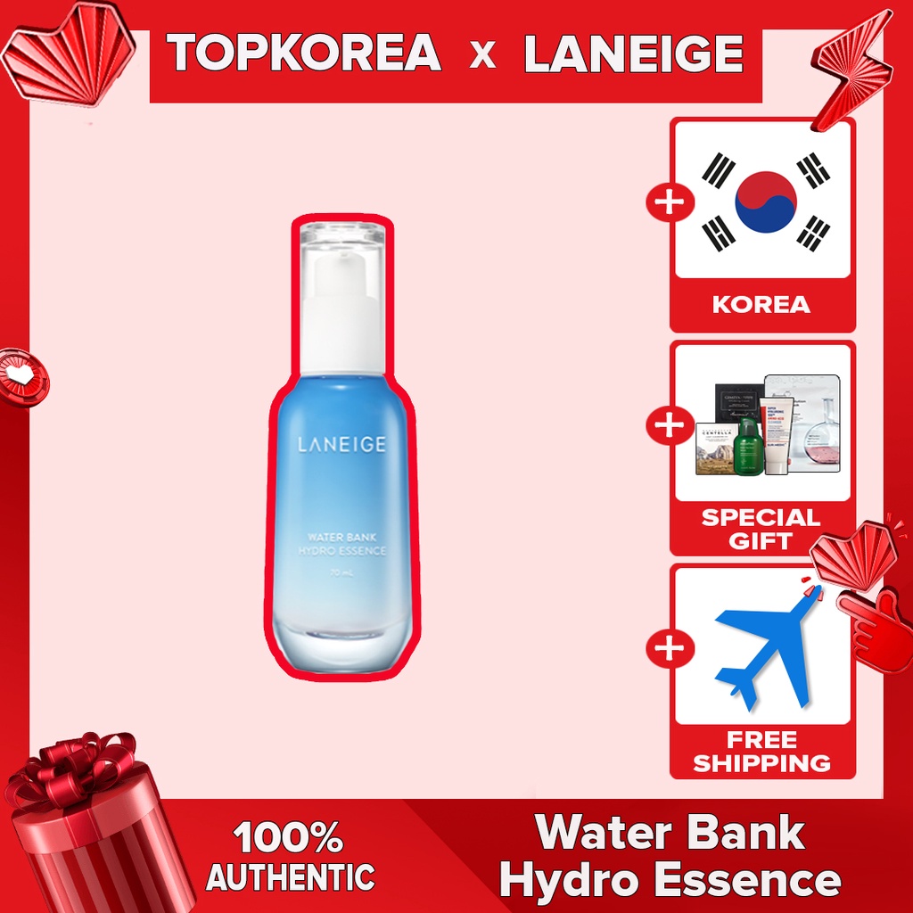 ★Laneige★ Water Bank Hydro Essence 70ML / Tinh chất dưỡng ẩm dành cho da dầu và da hỗn hợp /TOPKOREA/