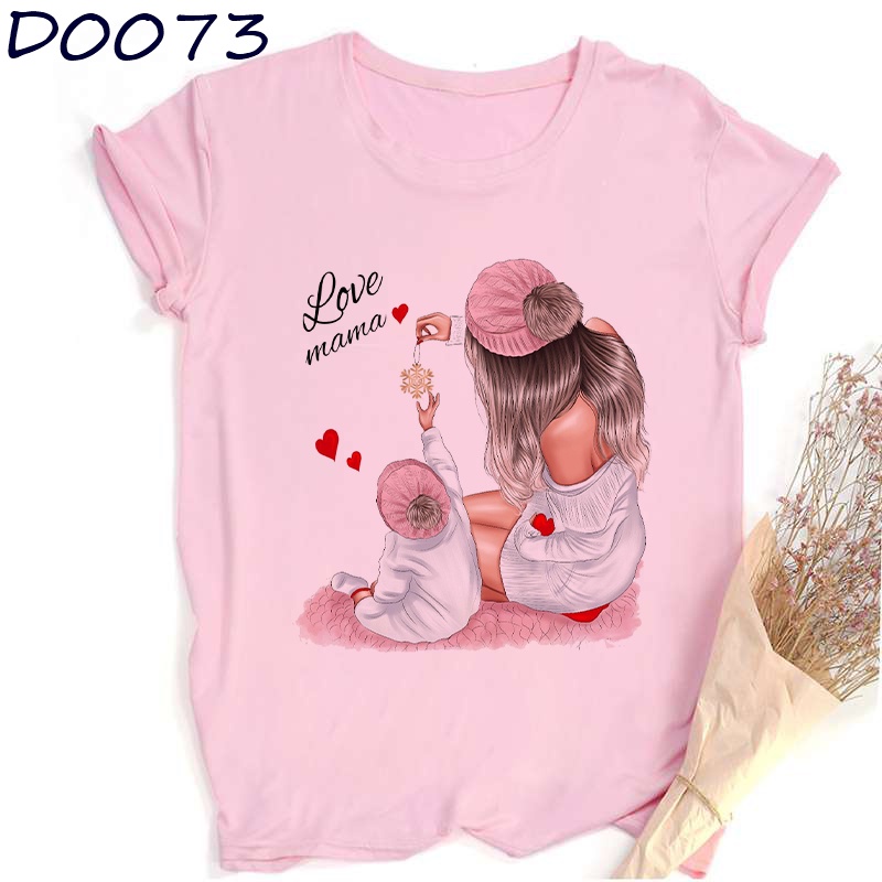 Áo Thun Gia Đình Mẹ Và Con Gái