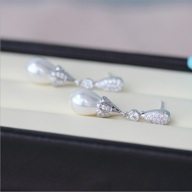 Bông tai Bạc Xi Nữ Sang Trọng XB-B19 - Bảo Ngọc Jewelry