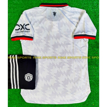 Bộ áo bóng đá Manchester United sân khách hàng Thailand 2022 – 2023 Giống thi đấu 99%