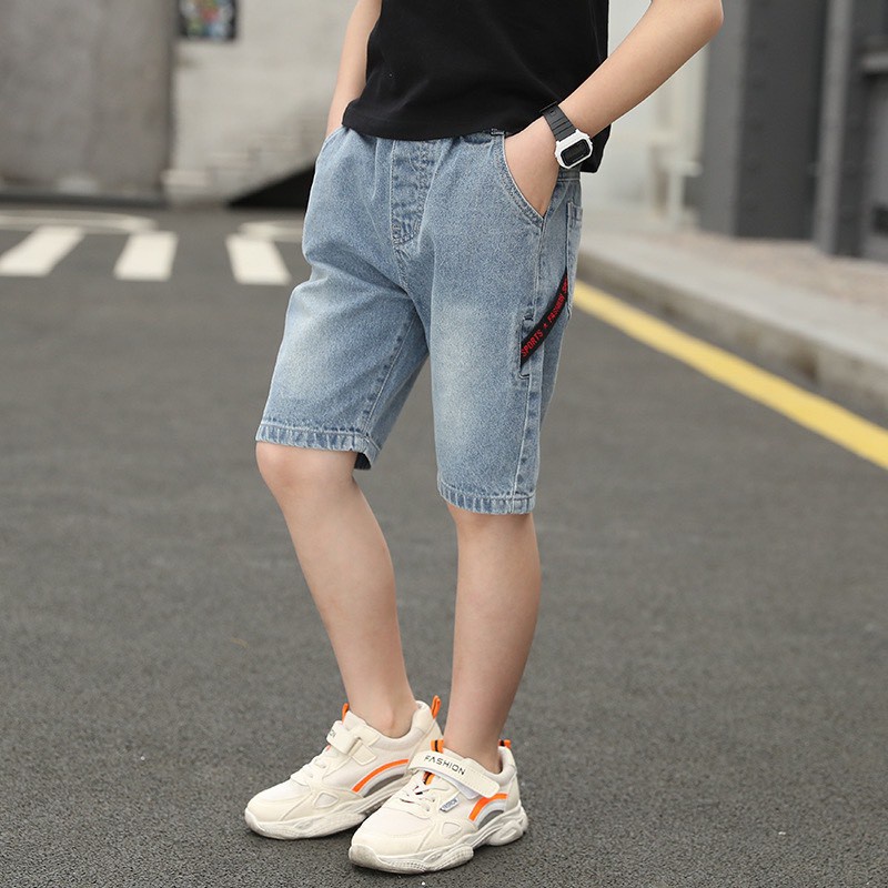 Quần bò lửng cho bé trai size đại từ 15-42kg
