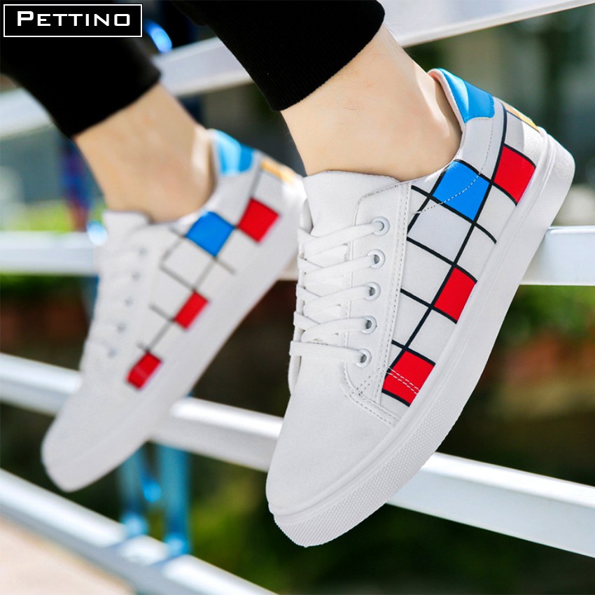 Giày Sneakers Nam Kẻ Caro PETTINO SSGV05 | BigBuy360 - bigbuy360.vn