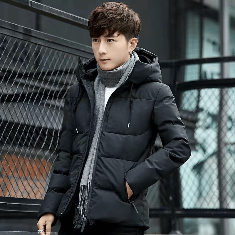 ÁO KHOÁC PHAO NAM CÓ MŨ - CHẰN LÔNG 3 LỚP CỰC ẤM - GIỮ ẤM CƠ THỂ MÙA LẠNH - MÙA MƯA - THỜI TRANG THU ĐÔNG HBMT