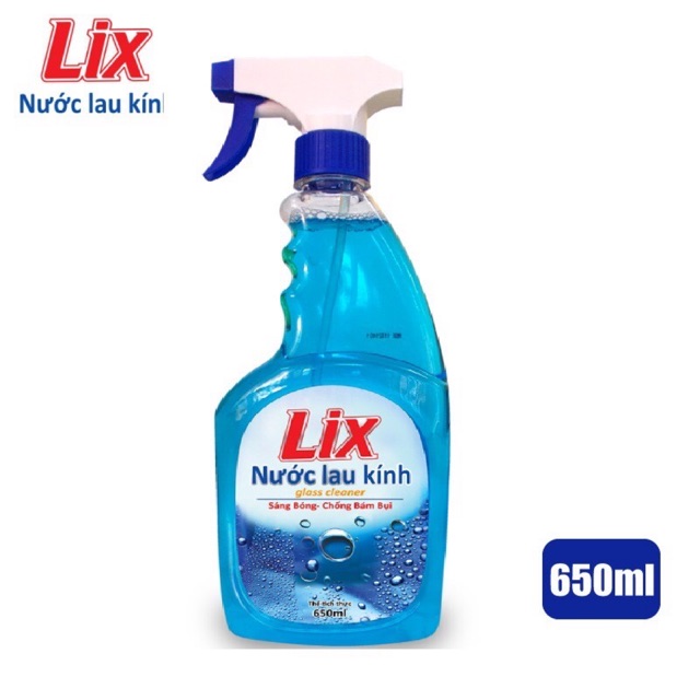 NƯỚC LAU KÍNH LIX 650ml