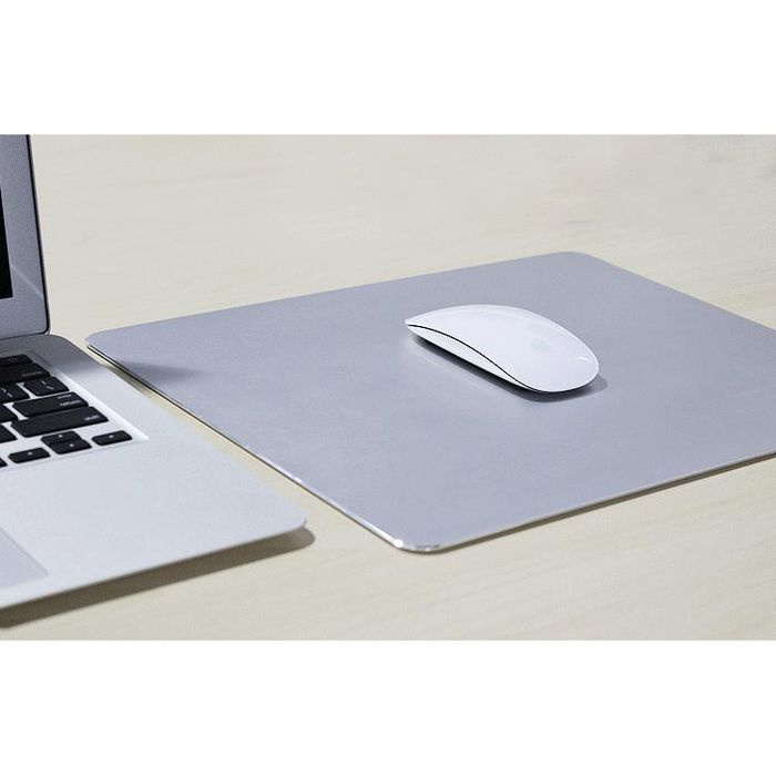 Miếng Lót Chuột Máy Tính Bằng Nhôm Chống Thấm Nước Thanh Lịch Cho Macbook Laptop Pc