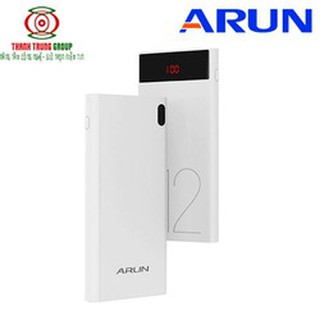 Pin sạc dự phòng arun j128 12,000mah- chính hãng