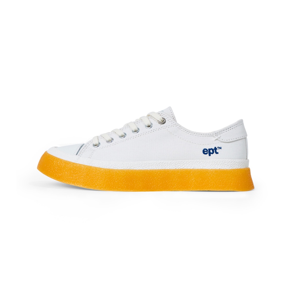 Giày thể thao sneaker hiệu EPT - DIVE LAYER (White/White/Gum) - Màu trắng đế vàng nam nữ [chính hãng]