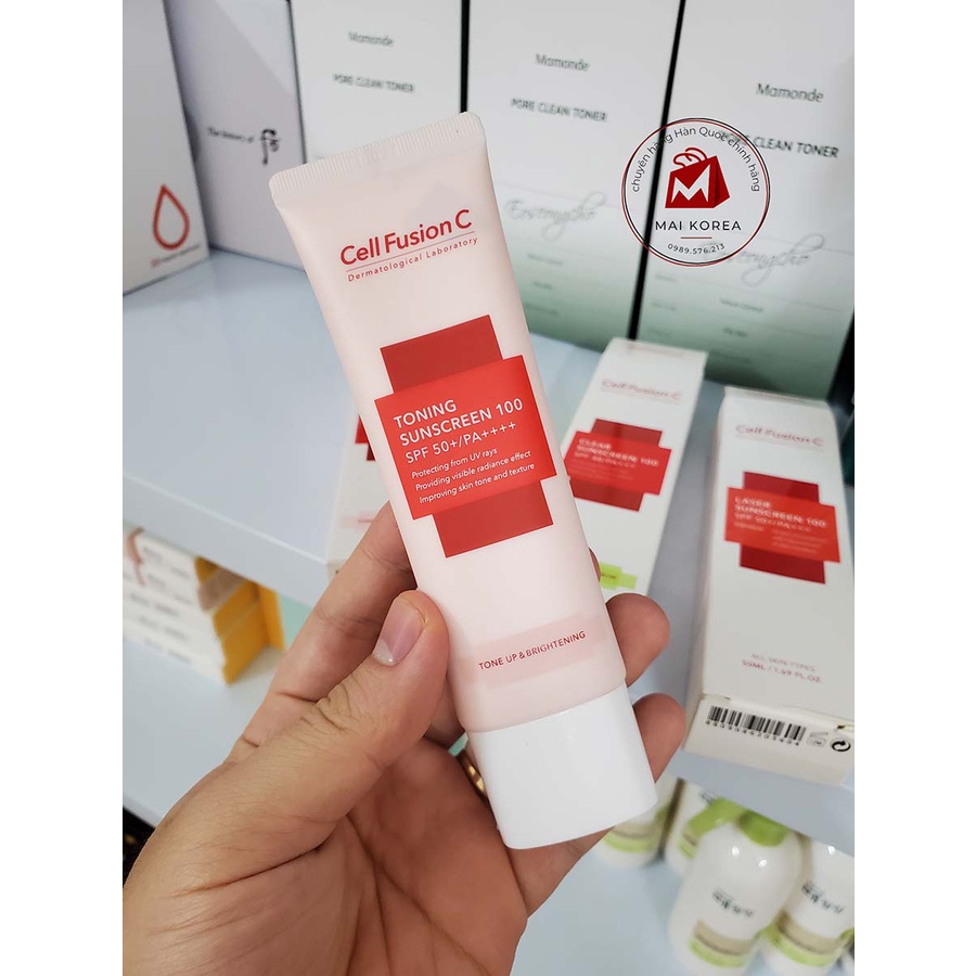 Kem chống nắng CELL FUSION C Sunscreen 100 SPF PA50+++