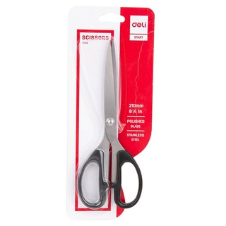 Kéo 210mm Deli - Đen/Đỏ - 1 chiếc - E6010