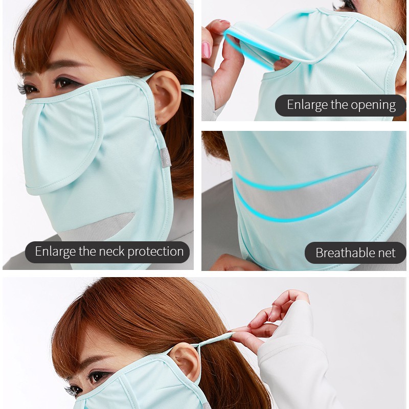 OhSunny Khẩu trang  bảo vệ cổ thoáng khí độc đáo chất lượng cao