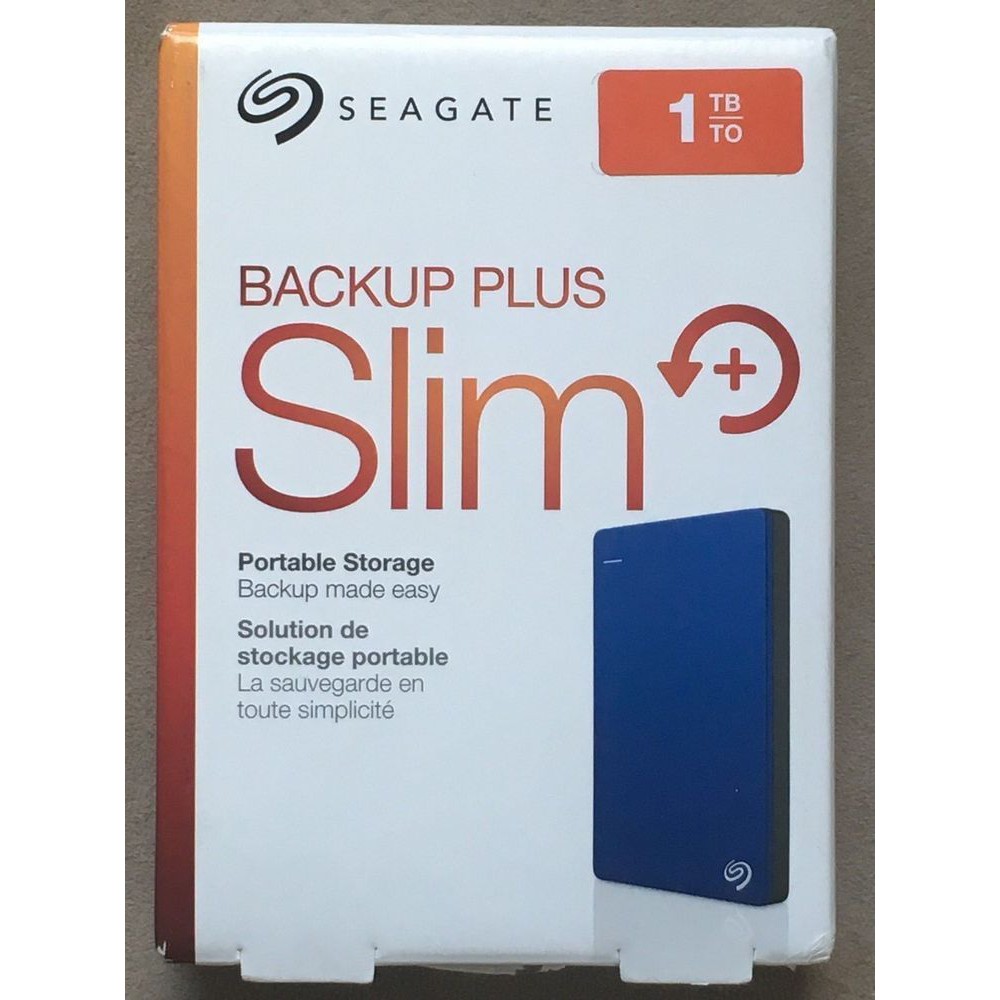 Ổ Cứng Di Động 1TB Seagate Backup Slim Plus