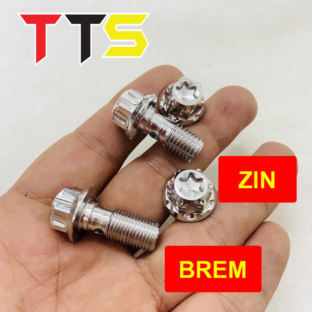 Ốc dây dầu, lắp heo dầu chất liệu Inox 304 sử dụng lắp HEO DẦU ZIN, HEO DẦU BREM