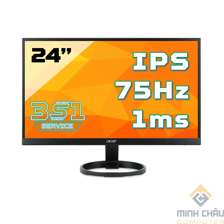 Màn hình Acer EK241Y IPS 75Hz UM.QR1SS.B01 23.8H ( Bảo hành Chính hãng 36 tháng )