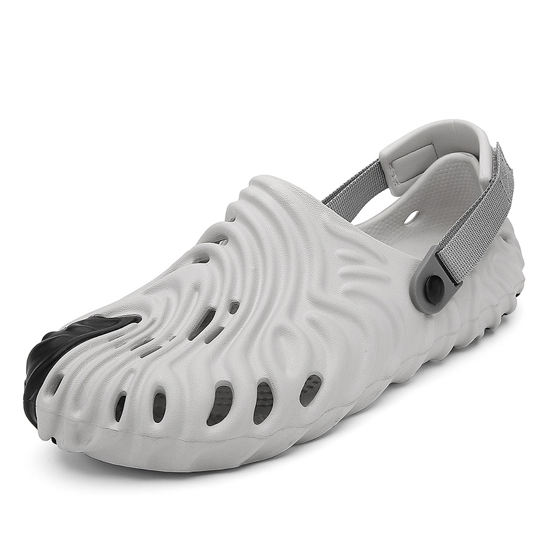 Ins Bán Chạy Sandal Thể Thao Khoét Lỗ Rỗng Thoáng Khí Pollex Clog Cho Nam