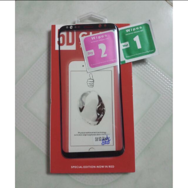 Kính cường lực full màn 5D Samsung S8