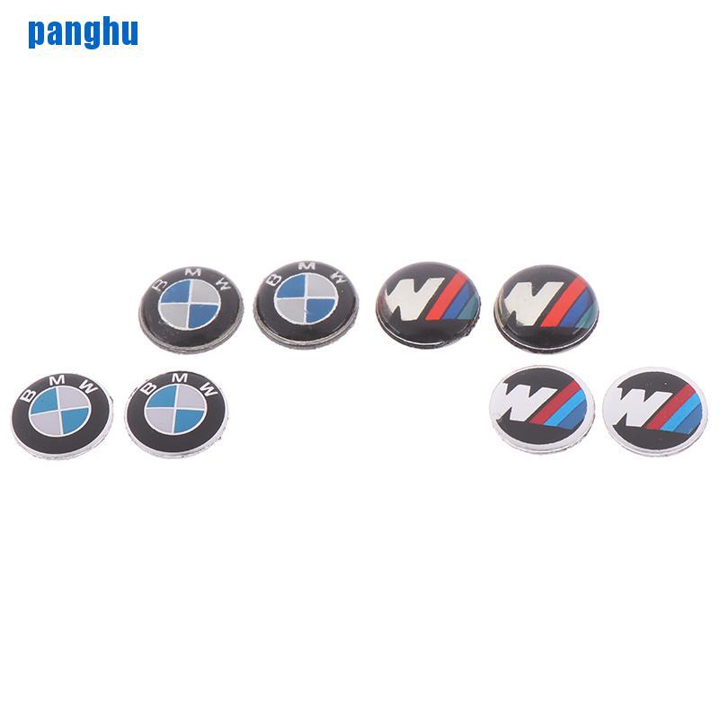 (Hàng Mới Về) Set 2 Miếng Dán Trang Trí Chìa Khóa Xe Hơi Bmw 11mm