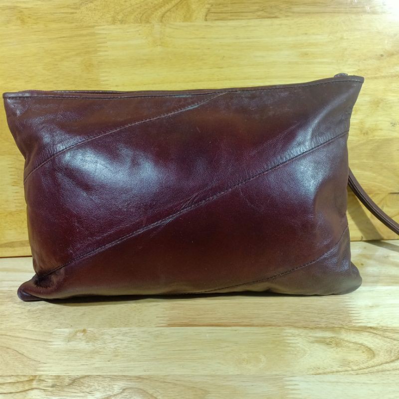 Cầm tay công sở da thật secondhand 131310