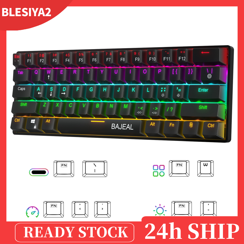 Bàn Phím Cơ Gaming 61 Phím Dành Cho Pc Mac | BigBuy360 - bigbuy360.vn