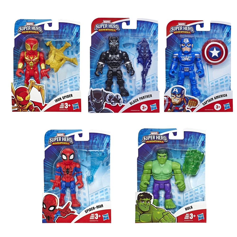 Mô hình đồ chơi có khớp Marvel Super Hero Adventures (Chính hãng Hasbro)