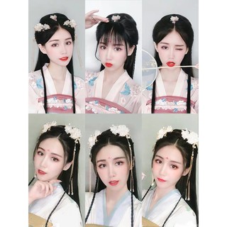 Tóc giả cổ trang có sẵn hàng có sẵn