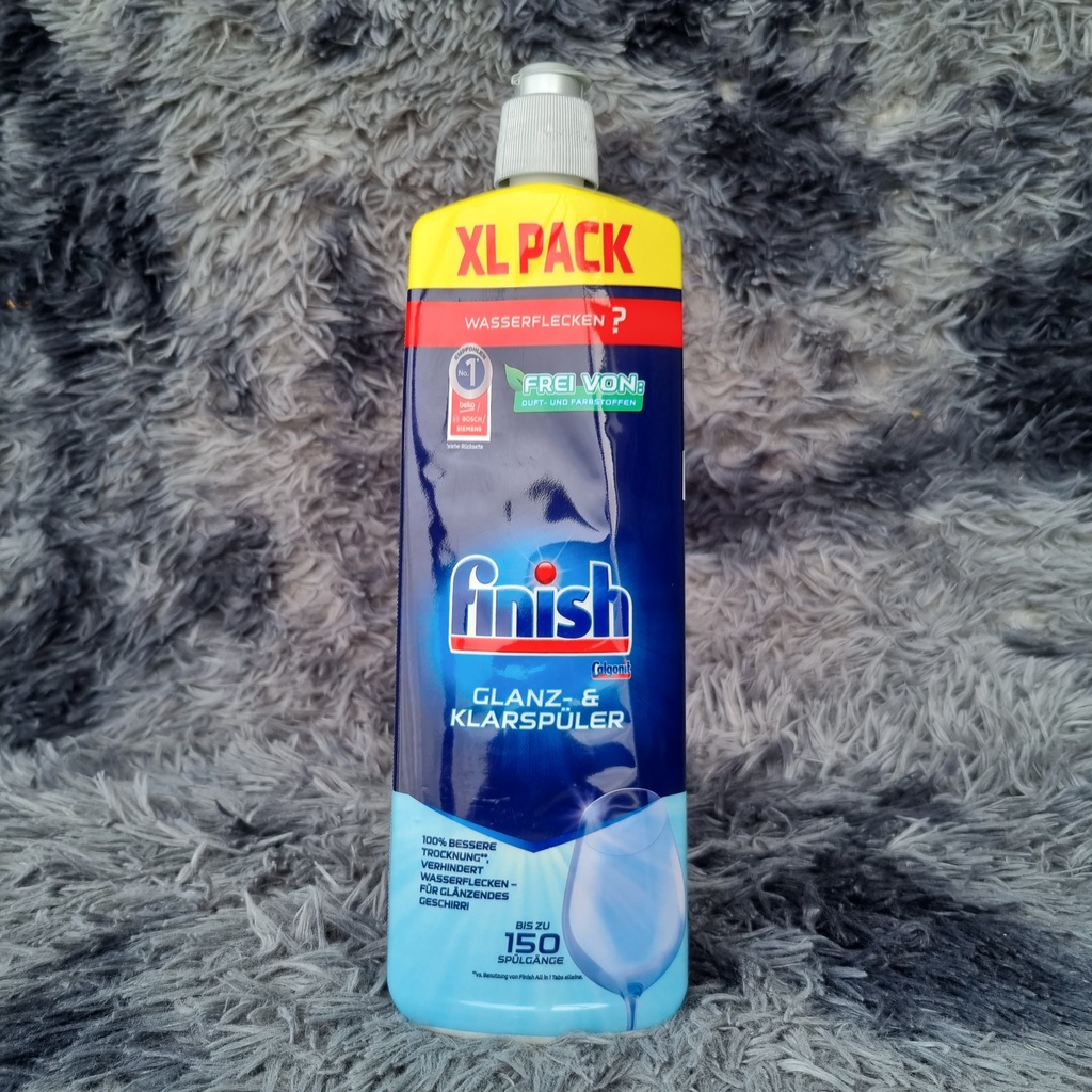 Nước làm bóng bát đĩa chén FINISH 750ml nhập khẩu chính hãng.