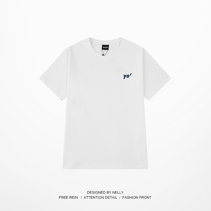 Áo thun Nelly ngắn tay in hình "PAR'ALLEL" áo phông