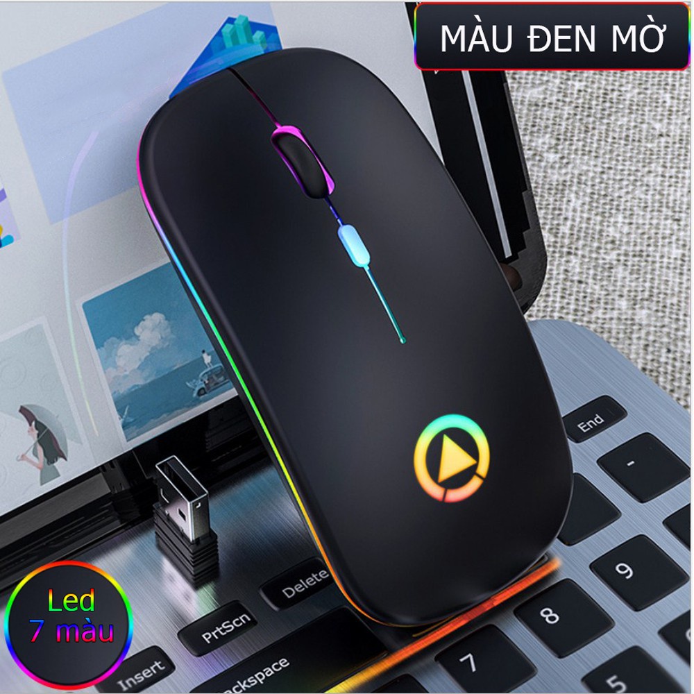 Chuột Không dây Yindiao A2, chuột máy tính laptop gaming  Chuột không dây giá rẻ,Chuột led Pin sạc 2022