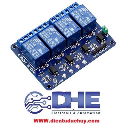 MODULE RELAY TRUNG GIAN KÍCH MỨC 0V - ĐIỆN ÁP TUỲ CHỌN 5V/12V/24V - TẢI TỐI ĐA 10A - LỰA CHỌN 1/2/4/8 KÊNH RELAY