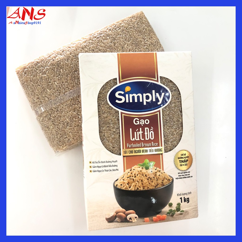 Gạo Lứt Đồ Simply 1kg