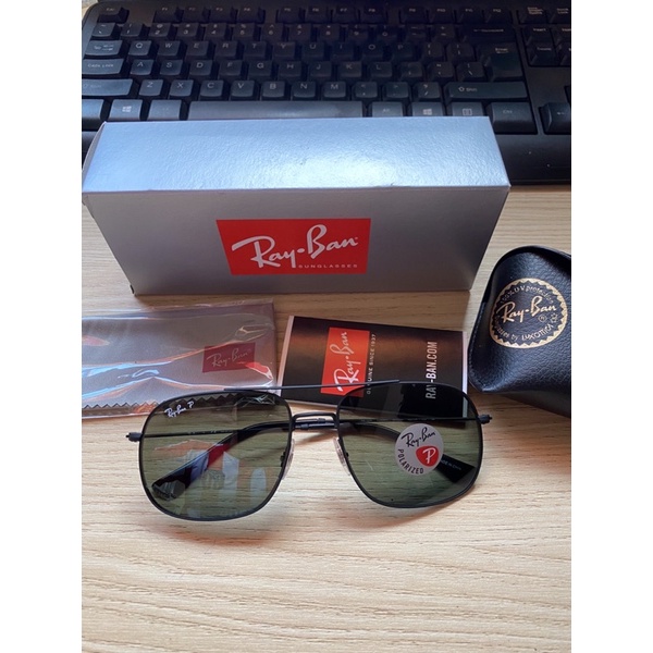 Kính mát Rayban 3595 size 59 / Cam kết chính hãng / Rayban