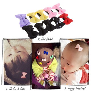 Kẹp Tóc Nơ Mini Dễ Thương Cho Bé Gái