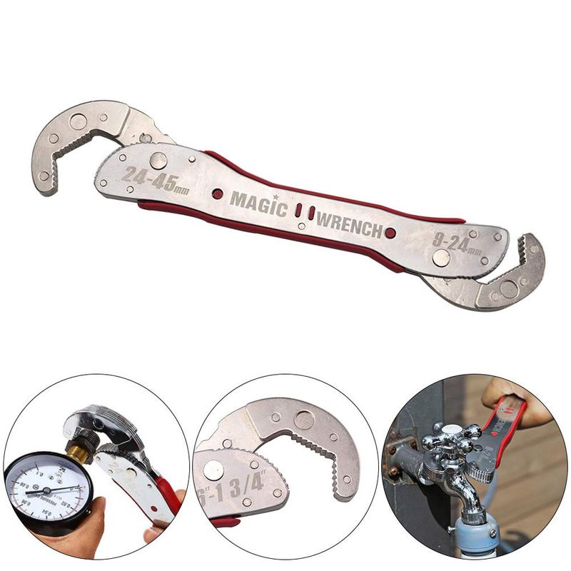 Cờ lê vạn năng Magic Wrench mở được tất cả các loại bu lông ốc vít với đủ loại kích thước từ 9mm - 45mm