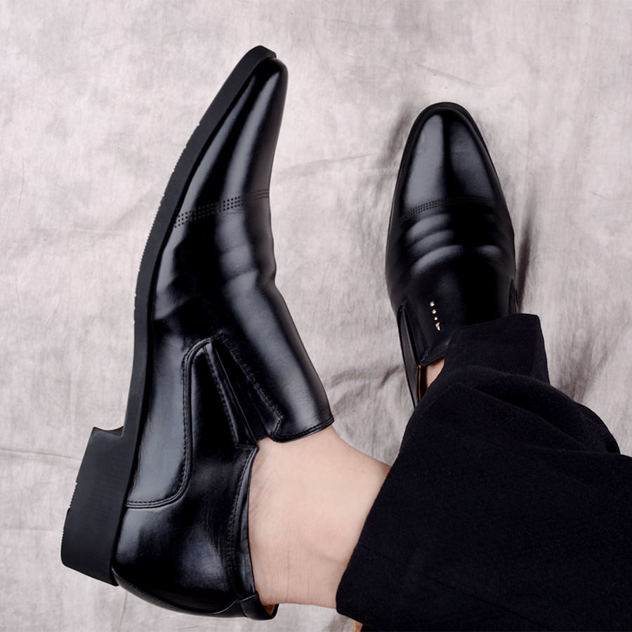 Giày Nam Công sở da bò ISHOESVN IS295