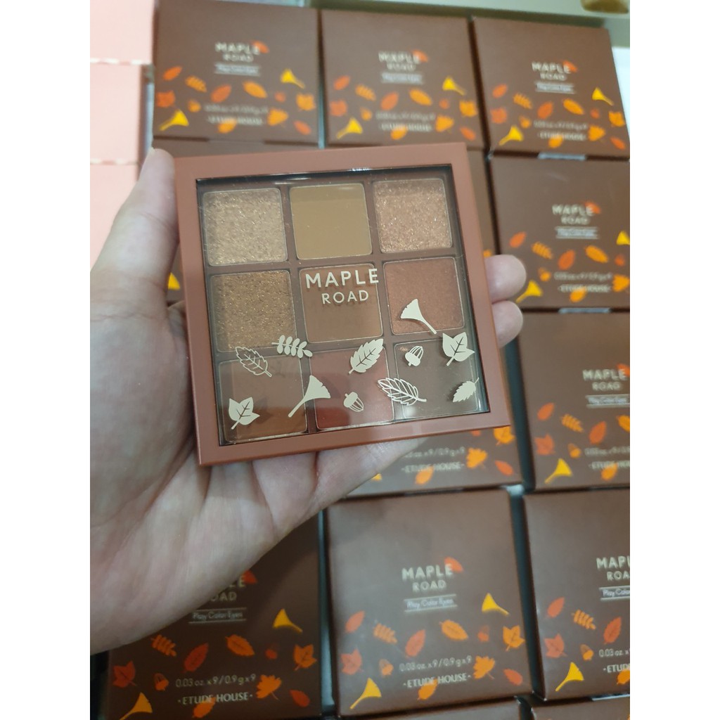 Phấn mắt mùa thu Maple Road Play Color Eyes Etude House