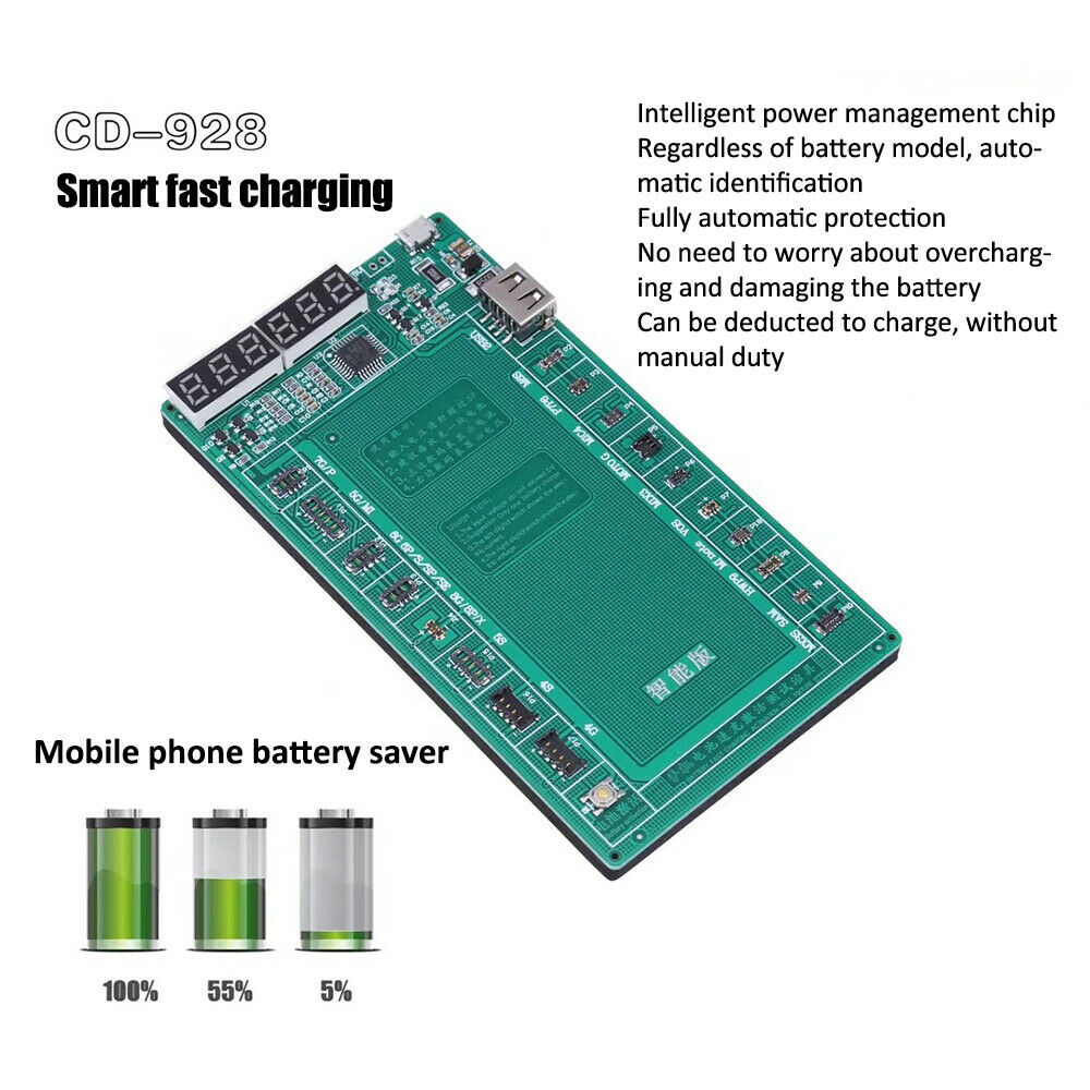 W209 Pro Battery Quick Charging Activation Board Test Fixture for Smart Phone